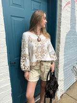 Free People Moxie Shorts in White