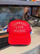 Support Live Music Trucker Hat