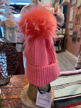 Linda Richards Beanie in Salmon