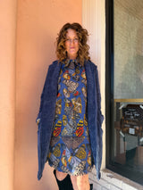 Stand Collar Cord Car Coat