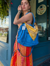 WTF Emerson Tote Sapphire
