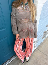 Days End Stripe Linen Pant