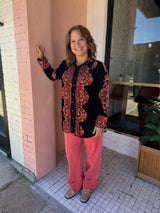 Free People One Night Velvet Top