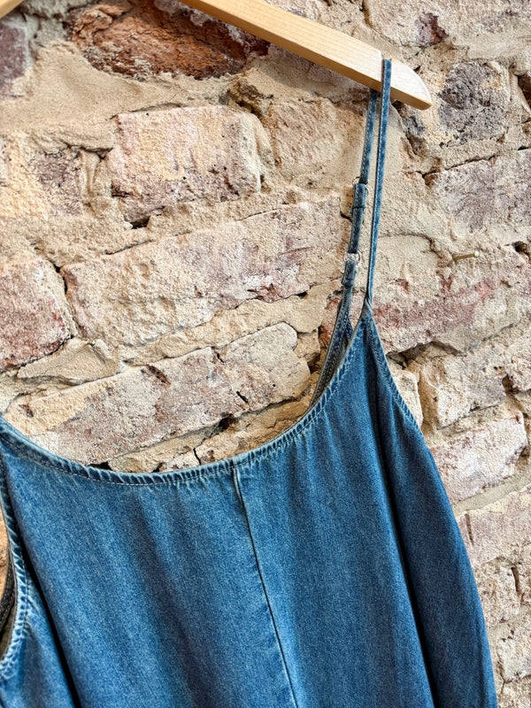 By Together Denim Tank Midi Dress
