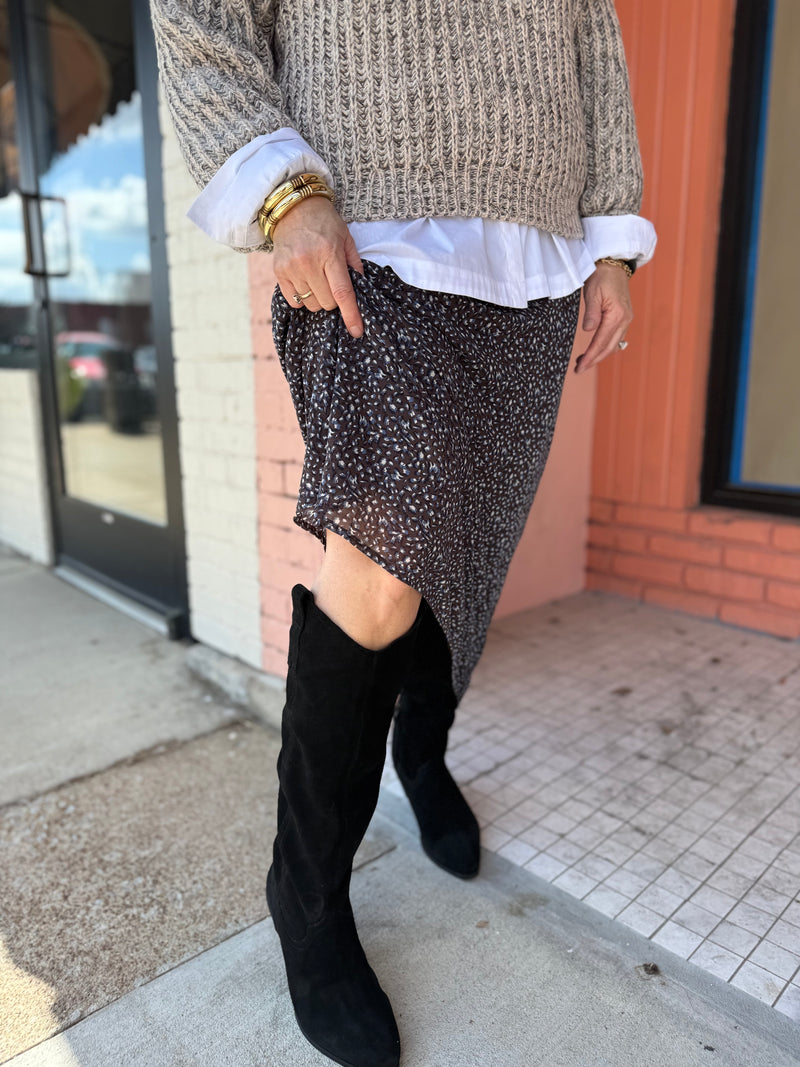 Z Supply Yelena Aspen Floral Maxi Skirt