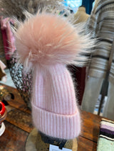 Linda Richards Beanie in Rose