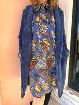 Chatham Blue Butterfly Dress