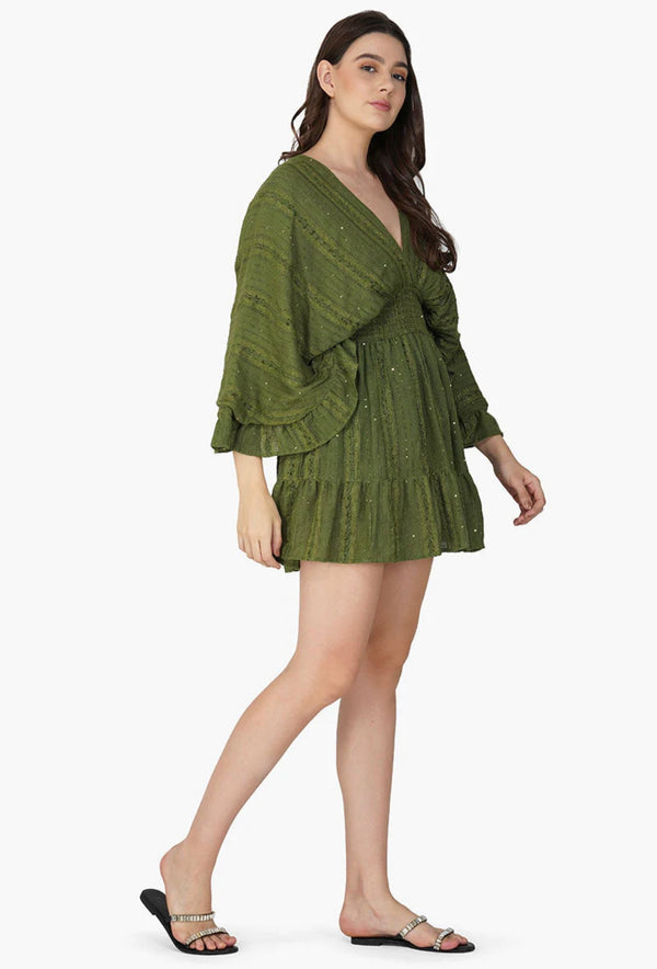 Mer's Olive Sparkle Mini