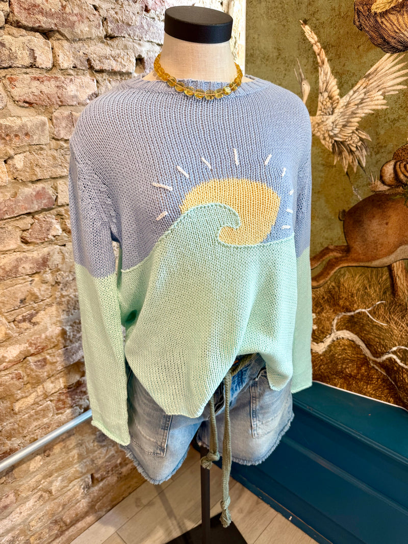 Wooden Ships Sunrise Crew Sweater