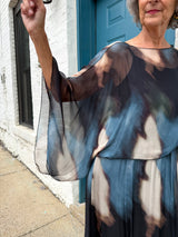 Tie Dye Flowy Maxi Dress
