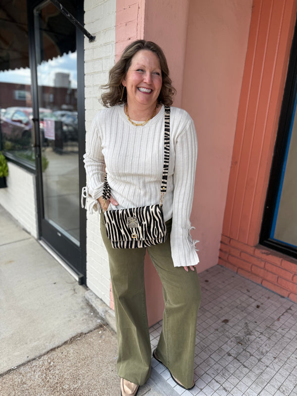 Thread & Supply Julie Sweater Ivory
