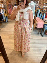 Saltwater Luxe Ivory Tank Midi Dress