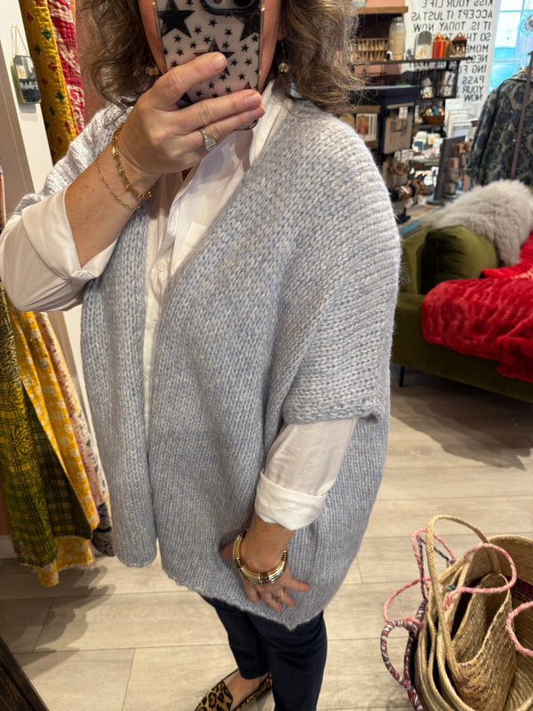 Cocoon Sweater in Mineral