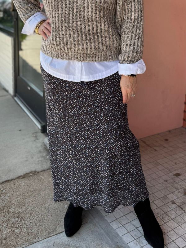 Z Supply Yelena Aspen Floral Maxi Skirt