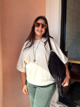 Haven Cape Sleeve Tee