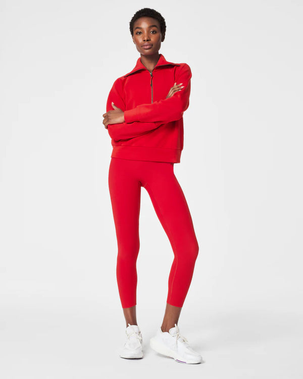Spanx Booty Boost 7/8 Legging: Red, Black