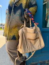 Astrid Green Printed Cozy Coat