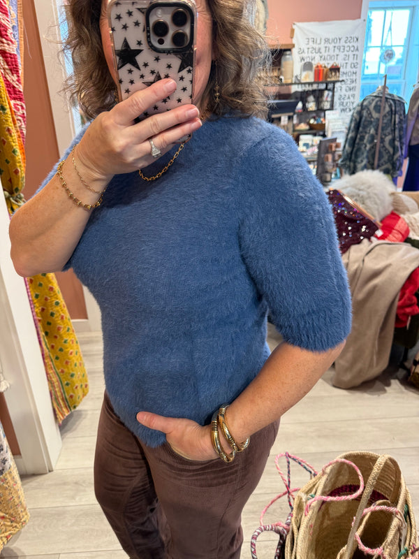 Greylin Odette Fuzzy Sweater