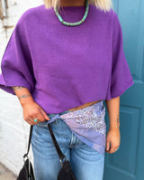 MILIO MILANO BATWING KNIT TOP