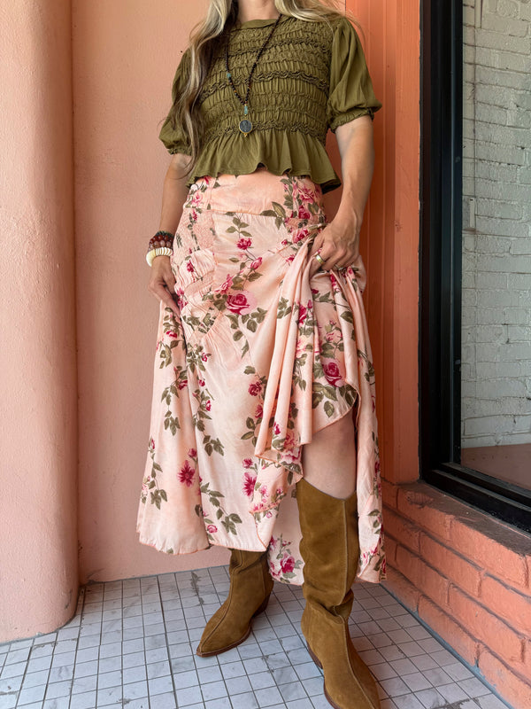 Free People Rowan Maxi Skirt
