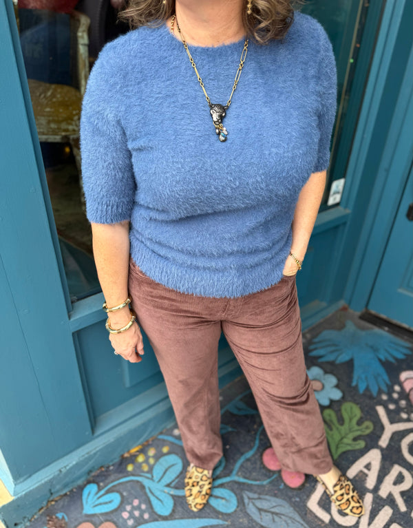 Greylin Odette Fuzzy Sweater