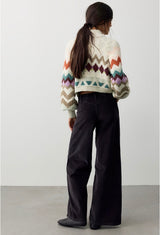 Libre Cord Wide-Leg Jean