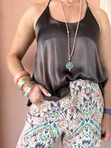 Spaghetti Strap Camisole Choc