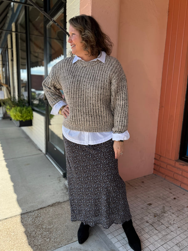 Z Supply Yelena Aspen Floral Maxi Skirt