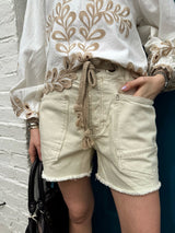 Free People Moxie Shorts in White