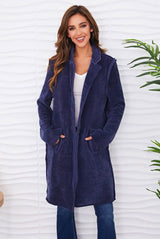 Stand Collar Cord Car Coat