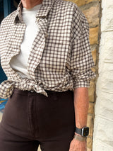 River Plaid Button Up