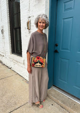 Free Taupe Flowy Pant