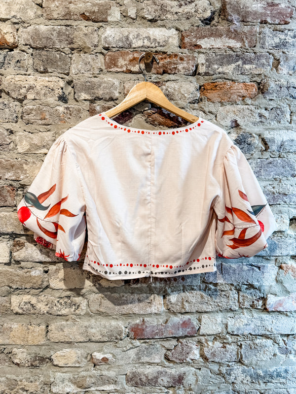 Ciebon Rio Puff Sleeve Top