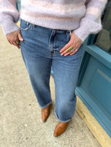Pistola Donny Rolled Hem Boyfriend Jean