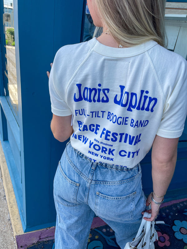 Janis Joplin NYC Raglan Tee