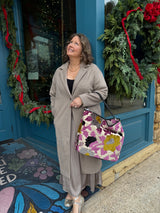 Z Supply Mason Luxe Coat Smokey