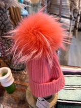 Linda Richards Beanie in Salmon