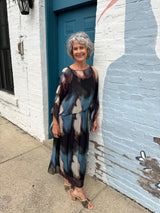 Tie Dye Flowy Maxi Dress