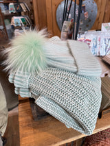 Linda Richards Beanie in Mint