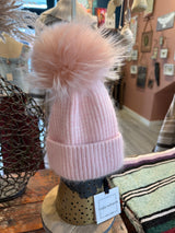 Linda Richards Beanie in Rose