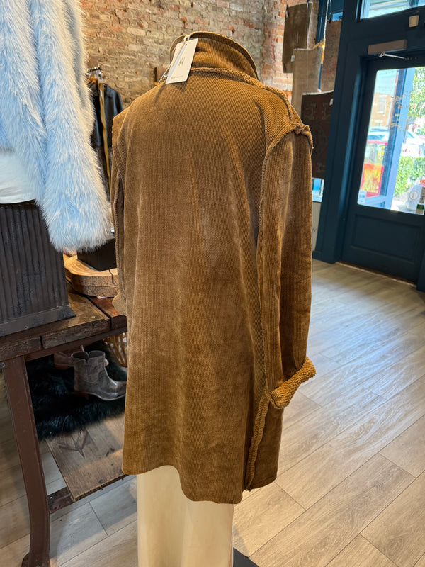 Milio Milano Corduroy Car Coat