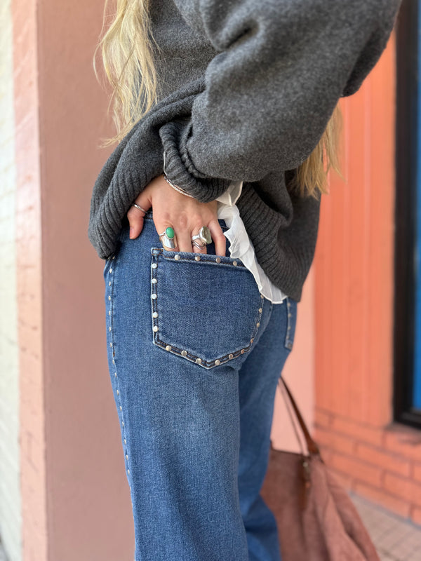 Dear John Micah Studded Jeans