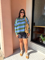 Ivana Stripe Pullover