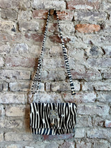 NIRIS SMALL CROSSBODY ZEBRA