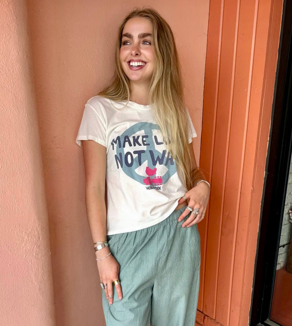 Original Retro Brand Make Love Not War Tee