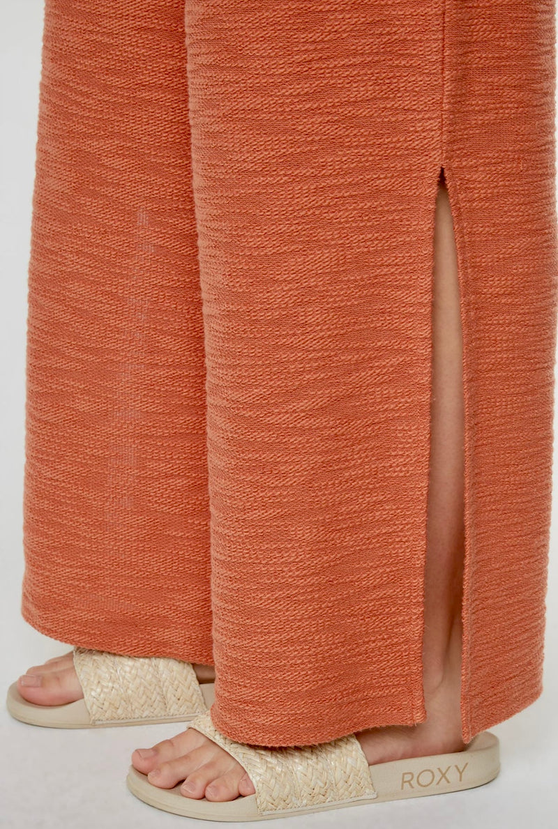 Roxy Beach Breeze Fleece Bottom in Rust