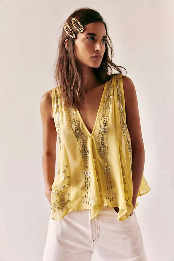 Free People Ibiza Night Top