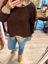 River Plaid Button Up