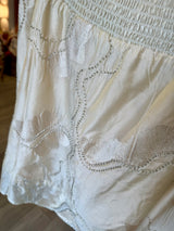 Ciebon Champagne Beaded Mini Skirt