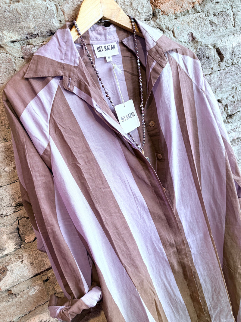 Bel Kazan Gia Stripe Kaftan
